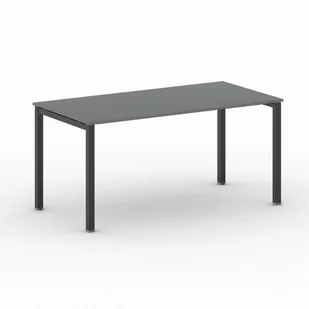 B2B Partner Stół Square 1600 x 800 x 750 mm, antracyt 499448 - Stoły i stoliki do biura - miniaturka - grafika 1