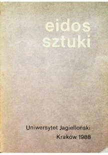 Eidos sztuki - Książki o kulturze i sztuce - miniaturka - grafika 1