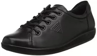 Sneakersy damskie - Ecco Damskie Soft 2.0, Sneakersy, Czarny, 38 EU - miniaturka - grafika 1
