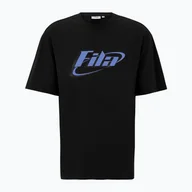 Koszulki męskie - Koszulka męska FILA Livno Graphic black - miniaturka - grafika 1