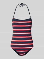 Stroje kąpielowe - Strój kąpielowy z wiązaniem na szyi - miniaturka - grafika 1