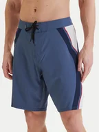 Kąpielówki męskie - Quiksilver Szorty kąpielowe Mercury Panel 20" EQYBS04896 Niebieski Regular Fit - miniaturka - grafika 1