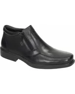 Półbuty męskie - PÓŁBUTY RIEKER - 660075-01 BLACK - Rieker - miniaturka - grafika 1