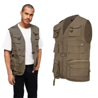 Odzież taktyczna i umundurowanie - kamizelka BRANDIT Hunting Olive 6XL - miniaturka - grafika 1