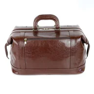 Torebki damskie - 550 Torba lekarska duża - jasny brąz KEMER - miniaturka - grafika 1