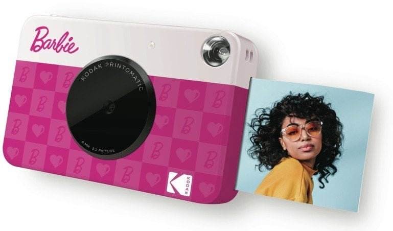 Kodak PRINTOMATIC Barbie Instant Print Camera, 2x3'', Pink