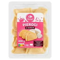 Szybkie dania obiadowe - Carrefour Classic Pierogi z serem 400 g - miniaturka - grafika 1