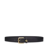 Paski - Pasek Damski LAUREN RALPH LAUREN Logo Keeper 412968765001 Czarny - miniaturka - grafika 1