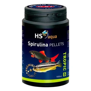 HS AQUA SPIRULINA PELLETS S 1000 ML pokarm dla ryb (0030176) - Pokarm dla ryb - miniaturka - grafika 1