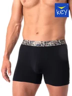 Majtki męskie - SZORTY KEY MXH-240 A25 (kolor czarny, rozmiar M) - miniaturka - grafika 1