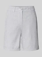 Koszulki i topy damskie - Bermudy o kroju regular fit z mieszanki bawełny - miniaturka - grafika 1