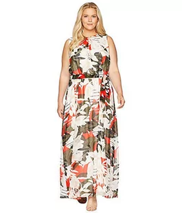 Sukienka Calvin Klein Maxi W/Tie-M - Sukienki - miniaturka - grafika 1