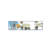 Kuwety dla kotów - Nobby Star system bez łba 2stronne de Luxe - miniaturka - grafika 1