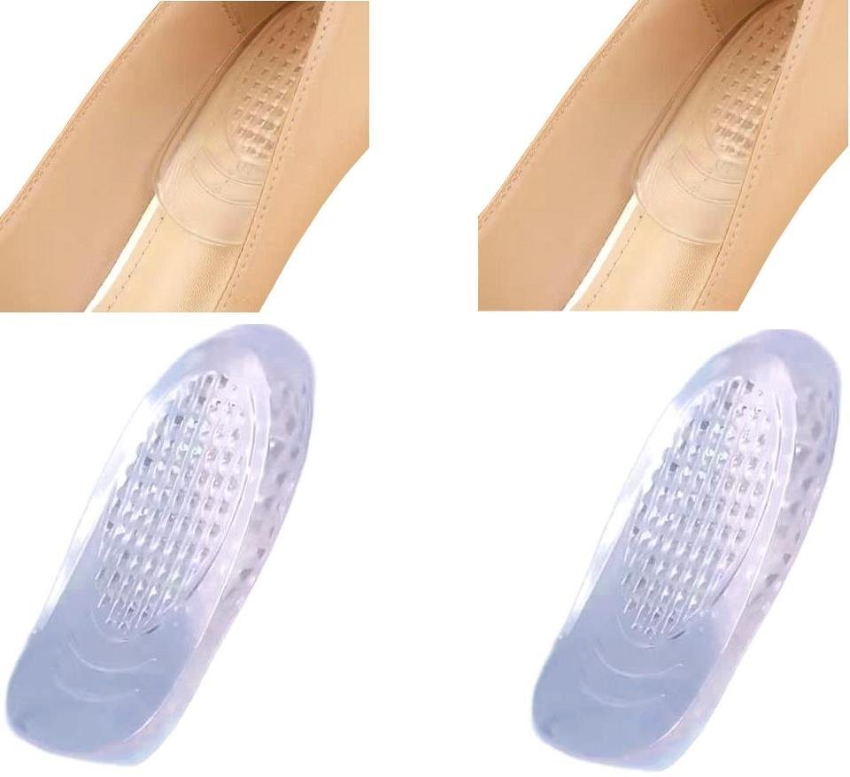 G11-26 KLINY Damskie WKŁADKI POD PIĘTY Żelowe PODPIĘTKI 0,7cm Heel Cups 7 mm 36-41