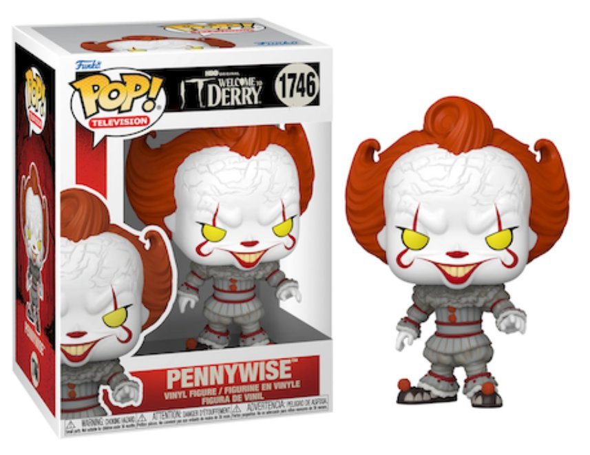 funko pop! welcome to derry tv 1746 pennywise