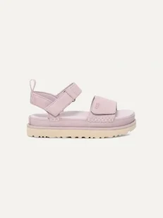 UGG Skórzane sandały "Goldenstar" w kolorze jasnoróżowym - Sandały damskie - miniaturka - grafika 1