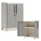 Szafy i regały magazynowe - Regał Warsztatowy Szafa Gospodarcza Bhp Garaż Keter Linear Wood - miniaturka - grafika 1