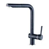 Baterie kuchenne - Kuchinox Luna czarny BLZ 769D - miniaturka - grafika 1