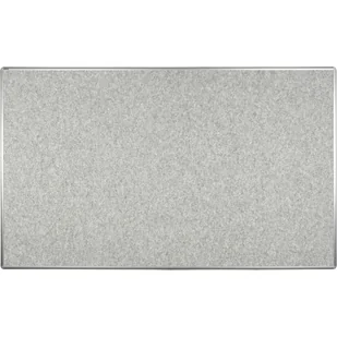 ekoTAB Tablica tekstylna ekoTAB w aluminiowej ramie, 200x120 cm, szara 535128 - Tablice i flipcharty - miniaturka - grafika 1