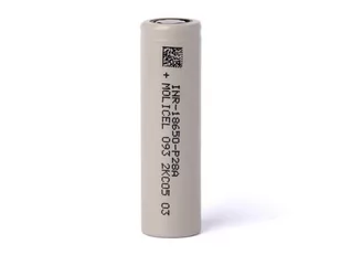 Molicel INR 18650 - P28A 2800mAh 3,6V - 3,7V Li-ion - Baterie i akcesoria - miniaturka - grafika 1