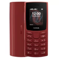 Telefony komórkowe - Nokia 105 2023 Dual Sim Czerwony - miniaturka - grafika 1