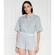 Piżamy damskie - Tommy Hilfiger Lniana piżama | Regular Fit - miniaturka - grafika 1