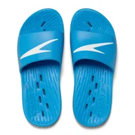 Klapki i japonki męskie - Klapki basenowe męskie Speedo Slides - miniaturka - grafika 1