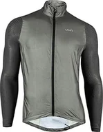 Kurtki męskie - Alpha UYN UYN Męska kurtka Running Wind 2.0, Black Melange/Anthracite, XL O101645 - miniaturka - grafika 1