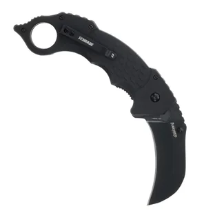 Schrade - Nóż składany Karambit Boneyard Folder - AUS-10 - Czarny - 1182502 - Noże - miniaturka - grafika 4