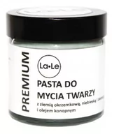 Kosmetyki do mycia twarzy - La-Le Pasta do mycia twarzy z ziemią okrzemkową i zieloną glinką - miniaturka - grafika 1