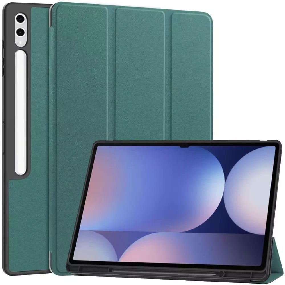 Etui na tablet Spigen Etui Smart pokrowiec do Galaxy Tab S9 Ultra/ S10 Ultra 14.6 X910 X916 X926, zielone