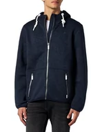 Kurtki męskie - Colina Męska kurtka polarowa Altiplano, granatowy melanż, XL - miniaturka - grafika 1