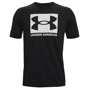 Koszulka męska Under Armour ABC Camo Boxed Logo SS Rozmiar: L / Kolor: czarny - Koszulki sportowe męskie - miniaturka - grafika 1