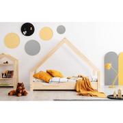 Łóżka dla dzieci i młodzieży - Elior Drewniane łóżko dziecięce Rosie 5X - 15 rozmiarów - miniaturka - grafika 1
