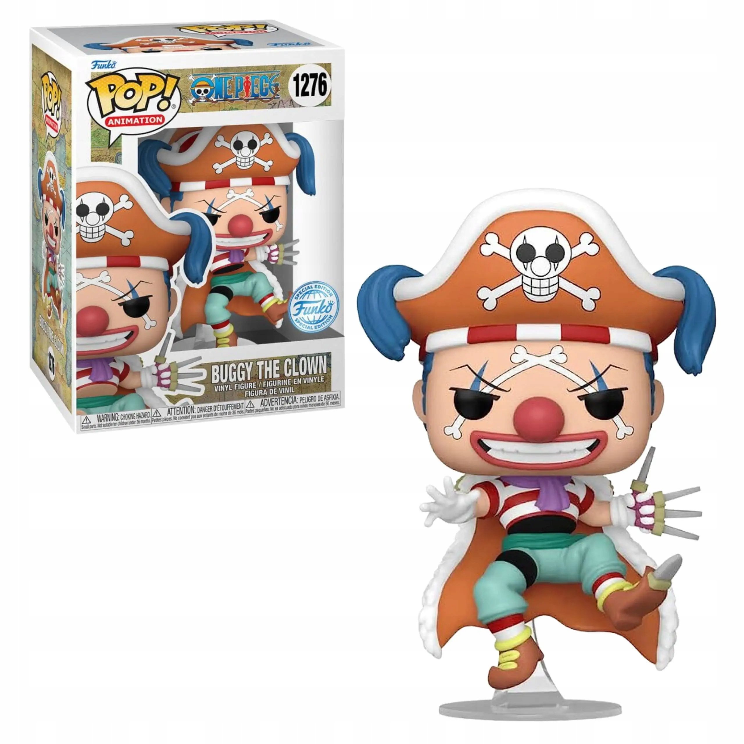 Funko Pop! Figurka Kolekcjonerska One Piece: Buggy The Clown 1276