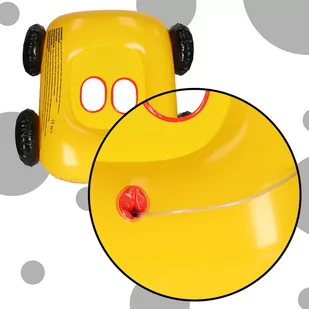 Koło do pływania dmuchane pontonik broń wodna 77x85cm max 22kg 3lata - Materace dmuchane i koła do pływania - miniaturka - grafika 5