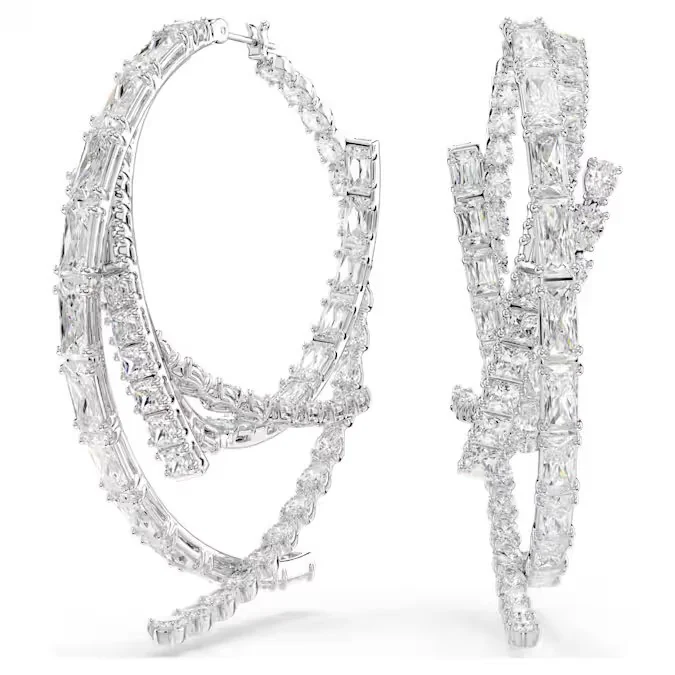 Kolczyki Swarovski koła Matrix 5727098
