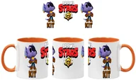 Kubki - Kit Kubek Ceramiczny Prezent Tasse Mug Mug Brawl Stars Battle Arena Kit, Pomarańczowy 330 ml - miniaturka - grafika 1