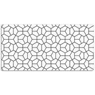 Podkładki na biurko - Podkładka ochronna Geometryczne kształty 120x60 cm, Dywanomat - miniaturka - grafika 1