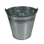 Wiadra i kastry budowlane - BRADAS Wiadro ogrodniczo-budowlane ocynkowane 10l BRADAS 3446 J5318 - miniaturka - grafika 1