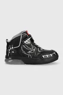 Buty dla chłopców - Geox sneakersy dziecięce x Marvel kolor czarny - miniaturka - grafika 1