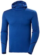 Koszulki męskie - Helly Hansen Męska bluza z kapturem LIFA Merino o średniej gramaturze, Cobalt 2.0, S - miniaturka - grafika 1