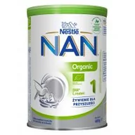 Mleko modyfikowane - Nestle NAN Organic 1 mleko początkowe 400 g 1148322 - miniaturka - grafika 1