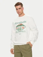 Bluzy męskie - Reebok Bluza Classic Court Sport 100075742 Biały Regular Fit - miniaturka - grafika 1