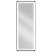 Lustra - Mexen Coro lustro łazienkowe podświetlane 45 x 120 cm, LED 6000K, antypara, czarna rama - miniaturka - grafika 1
