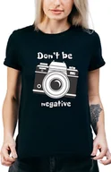 Koszulki i topy damskie - T-SHIRT DAMSKI Z NADRUKIEM PREZENT DLA FOTOGRAFA FOTOGRAF R-XL  A199 - miniaturka - grafika 1