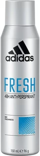 Adidas Cool & Dry For Him Fresh deodorant spray 150 ml - Dezodorant  150 ml - Dezodoranty i antyperspiranty męskie - miniaturka - grafika 1