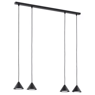 Elit lampa wisząca 4xGX54 czarna 1330/4 - Lampy sufitowe - miniaturka - grafika 1