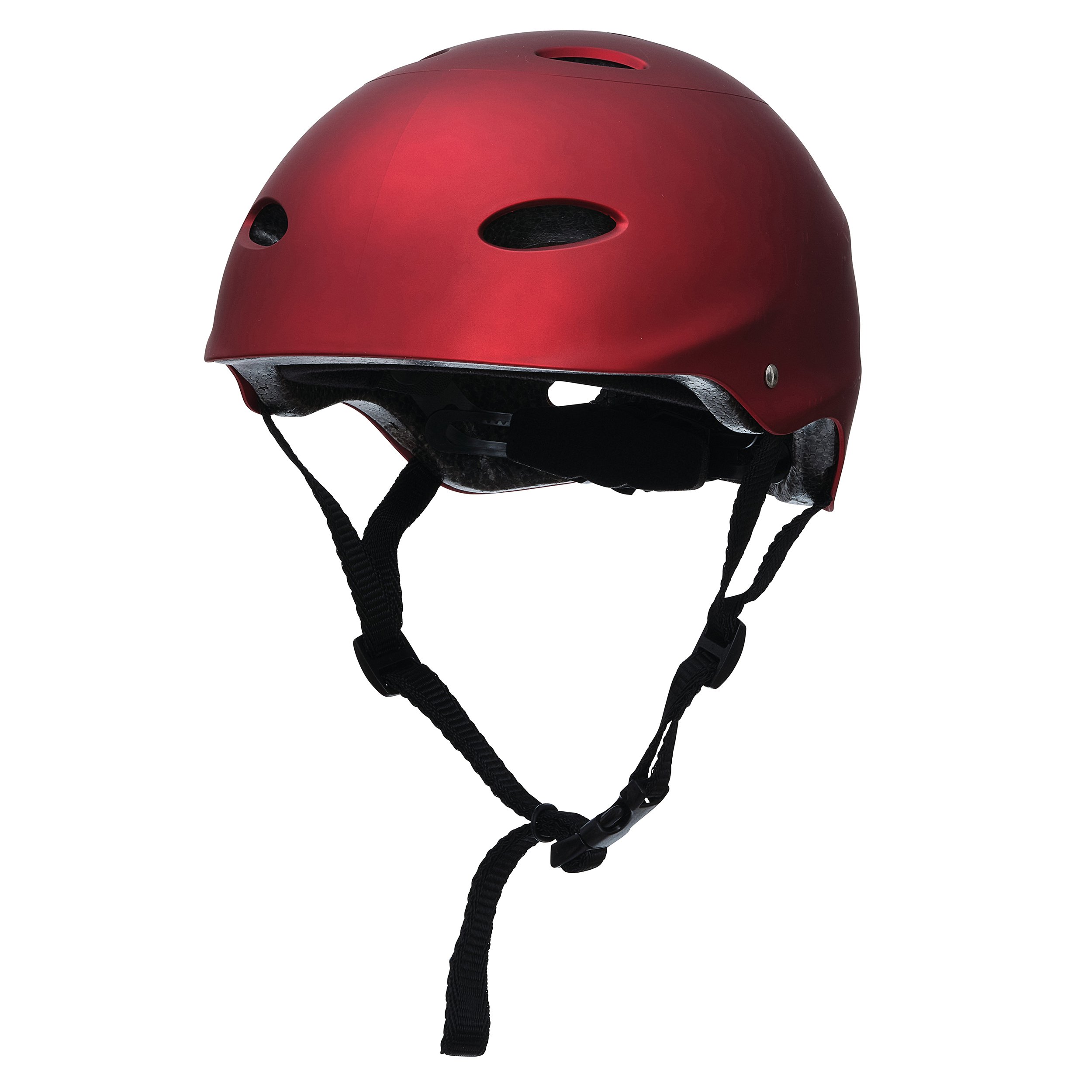 Kask Apollo dla mężczyzn, kobiet i dzieci kask rowerowy dla dzieci regulowany kask na deskorolkę, bmx dla dzieci rozmiar L/XL (55-62 cm) - Liquid Red