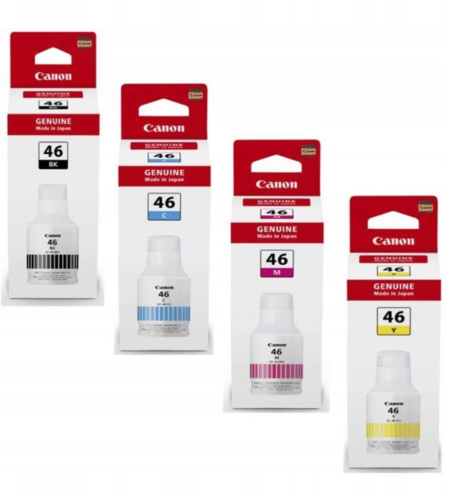 Tusz Canon GI-46 CMYK Oryginał komplet 4x GI46CMYK